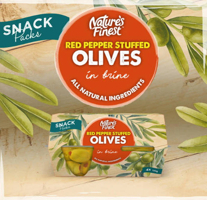 Nature's Finest olive pots.