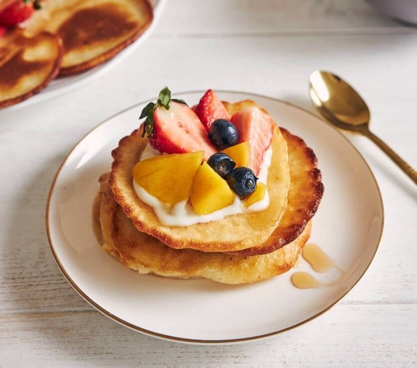 Quick Fruit Pancake Recipe